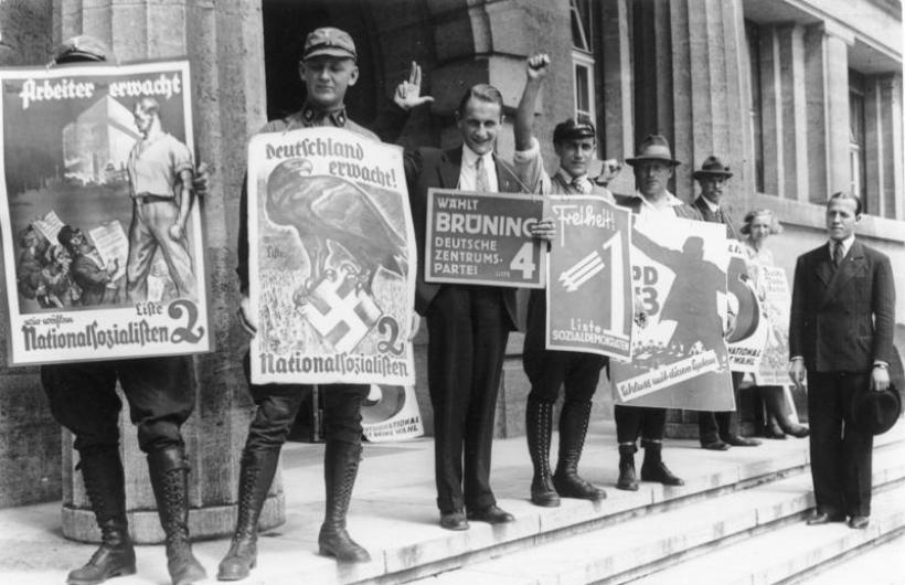 Bundesarchiv, Bild 102-03497A / CC-BY-SA 3.0 - Berlin, propagande pendant la campagne pour l'élection du Reichstag, juillet 1932