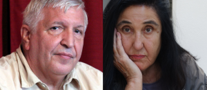 Emine Sevgi Özdamar © Tulya Madra/ Suhrkamp Verlag et Matthias Langhoff © Zimin.V.G., CC BY-SA 3.0 via Wikimiedia Commons