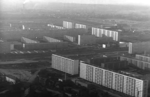 DEFA - Vue de l'ancienne ville de Halle-Neustadt - Extrait du documentaire "Heiner Hinrichs - Protokoll eines Charakters" (1969)